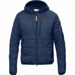 Fjallraven Mens Keb Padded Hoodie Blueberry